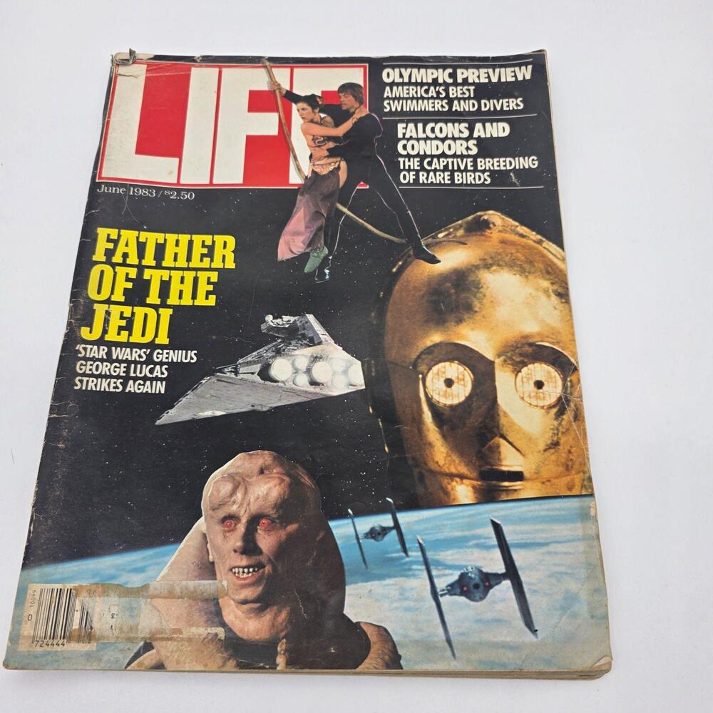 Vtg Life Magazine June 1983 Father Of The Jedi George Lucas Star Wars Cover